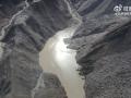 Vista aérea del lago de barrera formado tras un deslizamiento de tierra cerca de la confluencia del río Chhochen Khola (Nepal) The lake formed after a wall of mud and debris hit the border hub of Gyirong in Tibet on August 26, with hundreds reported missing. (Photo by Lhasa Mobile Fire and Rescue Detachment / AFP) / RESTRICTED TO EDITORIAL USE - MANDATORY CREDIT "AFP PHOTO / Lhasa Mobile Fire and Rescue Detachment" - HANDOUT - NO MARKETING NO ADVERTISING CAMPAIGNS - DISTRIBUTED AS A SERVICE TO CLIENTS