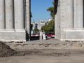 Obras en la Puerta de Alcalá