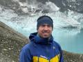 Eñaut Izagirre, experto en glaciares, en su visita a Nepal