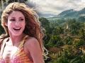 Shakira en medio de un imaginario Macondo