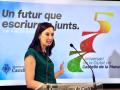 María España en la presentación del Ciclo de Conferencias