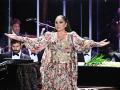 Isabel Pantoja durante un concierto en 2024