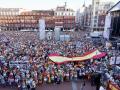 Concentración en apoyo a Ceuta en Valladolid
