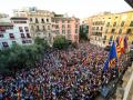 Unas 8.000 personas, según la Policía, han acudido a la concentración de Palma
