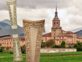 Fragmentos de la Cruz procesional de San Millán