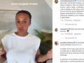 Ana Peleteiro, durante un momento de su video, que ha generado una oleada de apoyo entre otras deportistas