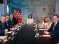 La presidenta de la Comunidad de Madrid, Isabel Díaz Ayuso, y su consejo de Gobierno