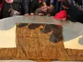 La Túnica de Cristo de Tréveris en su ostensión de 2012