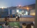 Un campamento de inmigrantes en mitad de Ceuta