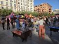 Imagen de los niños en el Rincón Medieval Infantil de Castellón