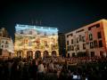 Imagen del videomapping del 775 Aniversario de la ciudad