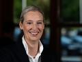 The co-leader of the far-right Alternative for Germany (AfD) party Alice Weidel smiles after exit poll results were announced at the fair grounds during Saxony-Anhalt's state elections in Magdeburg, eastern Germany on September 6, 2026. Germany's far-right AfD won key regional elections September 6, 2026 by a landslide with at least 44 percent of the vote in the eastern state of Saxony-Anhalt, said exit polls by two public broadcasters. (Photo by John MACDOUGALL / AFP)
