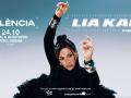 Cartel del concierto de Lia Kali