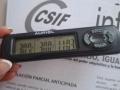 Medición de la temperatura en la Subdelegación del Gobierno de Valencia