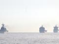 El patrullero de la Armada española Tagomago realiza seguimiento de buques rusos en el estrecho de Gibraltar