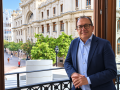 Imagen de Carlos Fornes durante su entrevista con El Debate