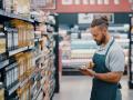 Trabajador de un supermercado