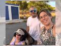 Imagen de Marta con sus padres