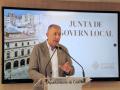 Imagen de Vicent Sales en la Junta del Gobierno Local