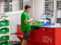 Imagen tomada en un almacén de venta por internet de Mercadona