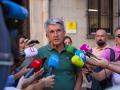 El delegado del Gobierno de España en Castilla-La Mancha, José Pablo Sabrido, atiende a los  medios