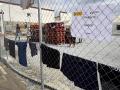Uno de los campamentos instalados por el Gobierno