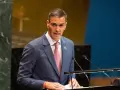 Pedro Sánchez, durante su discurso del año pasado en la ONU