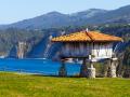 Típico horreo asturiano, nada que ver con la estética mallorquina