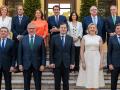 Foto de familia de los miembros del Gobierno de la Junta de Castilla y León