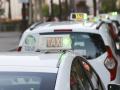 Taxis en el centro de Sevilla (archivo)