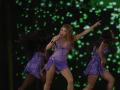 Shakira durante el primero de sus conciertos en el Macondo Park del Recinto Iberdrola Music, en Madrid