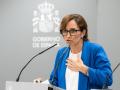 La ministra de Sanidad, Mónica García