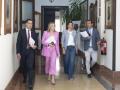 Imagen de archivo de la presidenta y vicepresidentes
