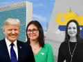 Donald Trump recibe hoy a Delcy Rodríguez mientras María Corina Machada prepara su regreso a Caracas