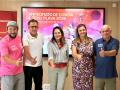 Hurtado y Miralles en la presentación del Campeonato Tenis Playa