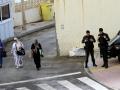 La frontera de El Tarajal que separa Ceuta de Marruecos ha amanecido este miércoles tranquila y con una mayor presencia de efectivos de la Guardia Civil, aunque ha sido Marruecos quién ha blindado fuertemente su zona