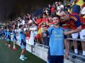 Los jugadores de la selección española en Las Rozas