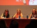 Imagen del acto protagonizado este miércoles por Pilar Bernabé