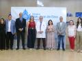 Los ponentes junto a las autoridades en el II Encuentro del Tercer Sector organizado por el Hospital San Juan de Dios