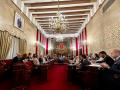 Imagen tomada este jueves durante el Pleno del Ayuntamiento de Alicante