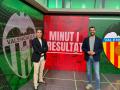 Sergi Escrivà y Josevi Sánchez presentan el porgrama Minut i resultat