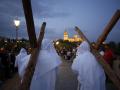 La Hermandad del Cristo del Amor y de la Paz durante la Semana Santa de Salamanca