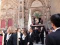 La procesión Vía Áurea del XXVII Encuentro Nacional de Cofradías