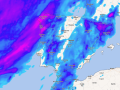 Precipitación acumulada hasta este martes
