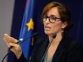 La ministra de Sanidad, Mónica García, en una imagen de archivo