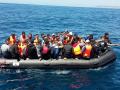 Inmigrantes rescatados en el Estrecho (archivo)
