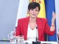La ministra de Vivienda y Agenda Urbana, Isabel Rodríguez, durante la rueda de prensa posterior al Consejo de Ministros