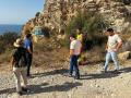 Imagen de archivo de la visita de Barcala a la Serra Grossa con la brigada forestal