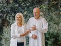 Imagen de Hortensia Herrero y  Anselm Kiefer tomada este miércoles