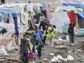 Desalojo migrantes en la playa de Benítez
